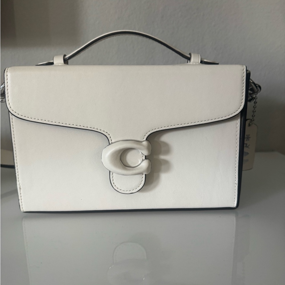 Off white Coach Tabby box bag